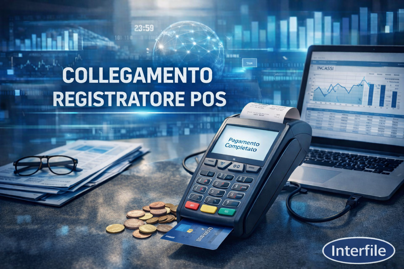 Registratori e Pos collegamenti con traccia quotidiana